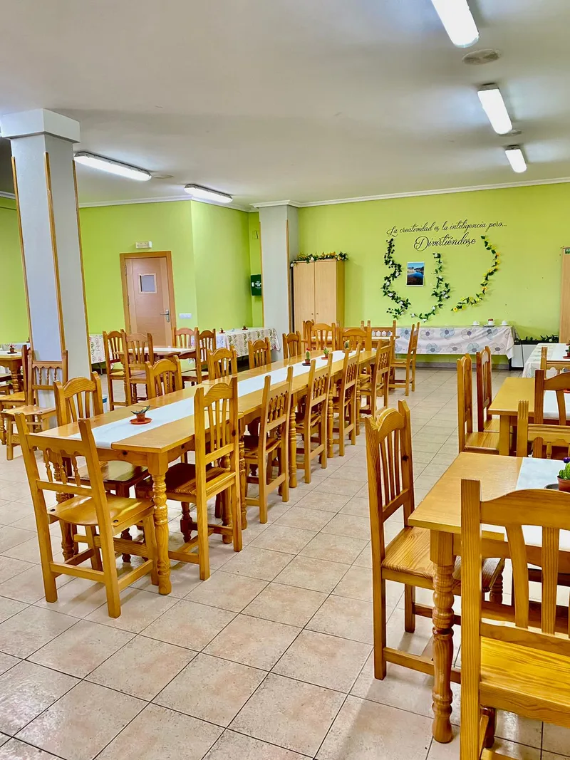 Comedor grupal en La Rueca