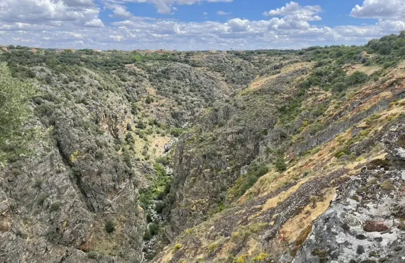 Grupo juvenil en Arribes del Duero
